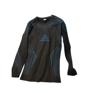 No Label Sweat Wicking Long Sleeve Shirt Mens Small